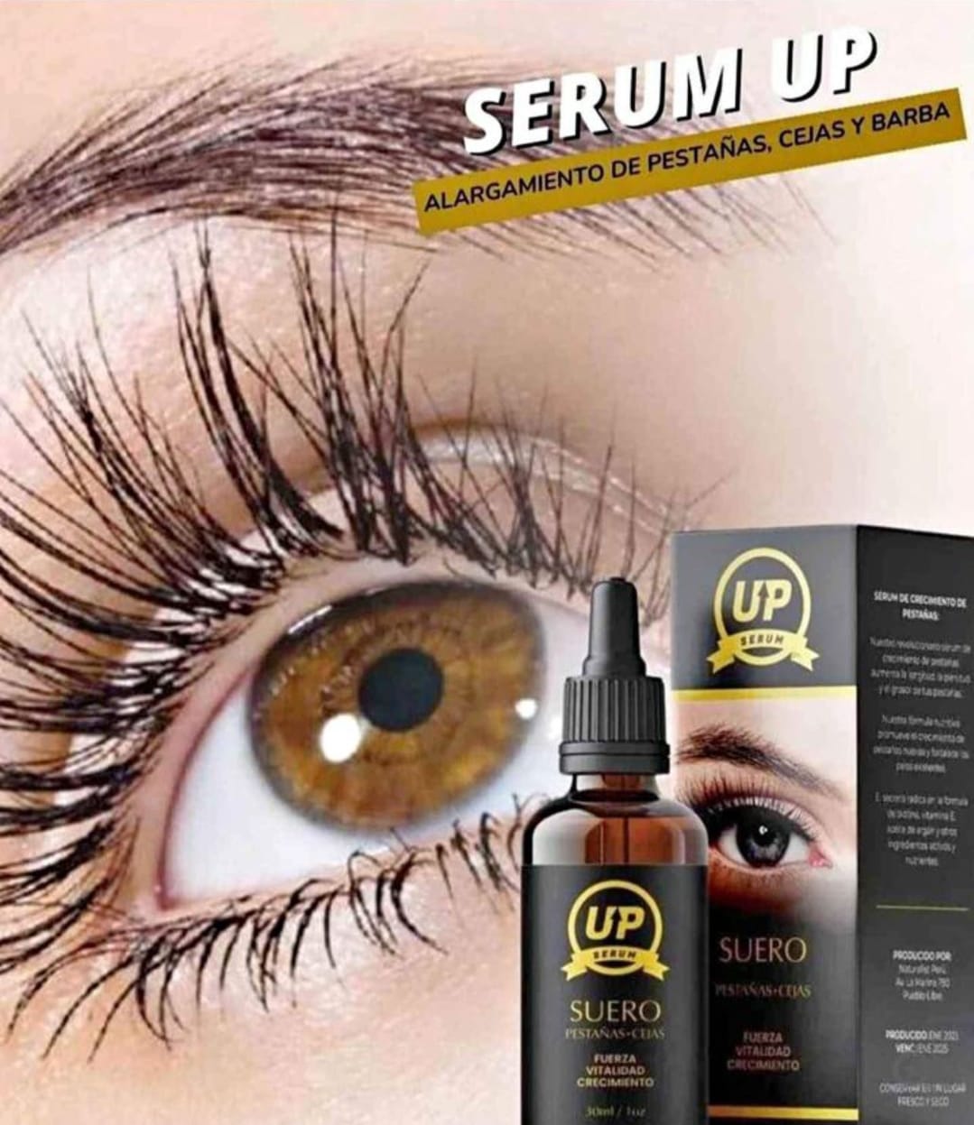 SERUM PARA CRECIMIENTO DE CEJAS Y PESTAÑAS